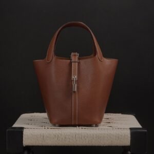 에르메스 피코틴 18 34 FAuve Barenia Fauboury PHW